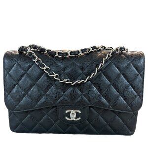 Chanel Classic Jumbo Double Flap Caviar